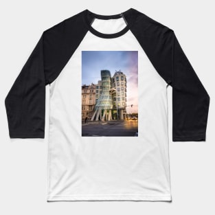 Dancing house or Fred and Ginger in Prague, Czech Republic Baseball T-Shirt